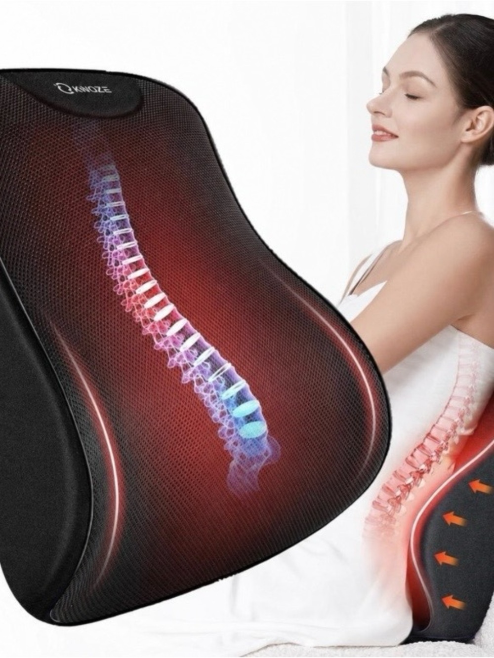 NEW - Lumbar support pillow for office chair, Ergonomic Design for Office Chair